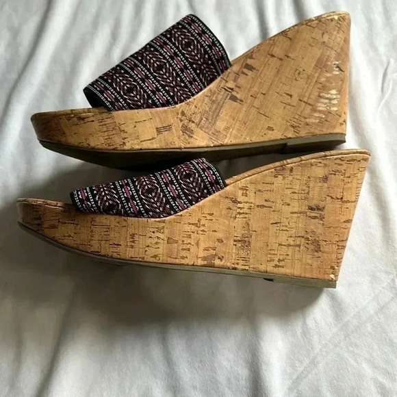 Montego Bay Club wedge sandals size 9 - Picture 3 of 5